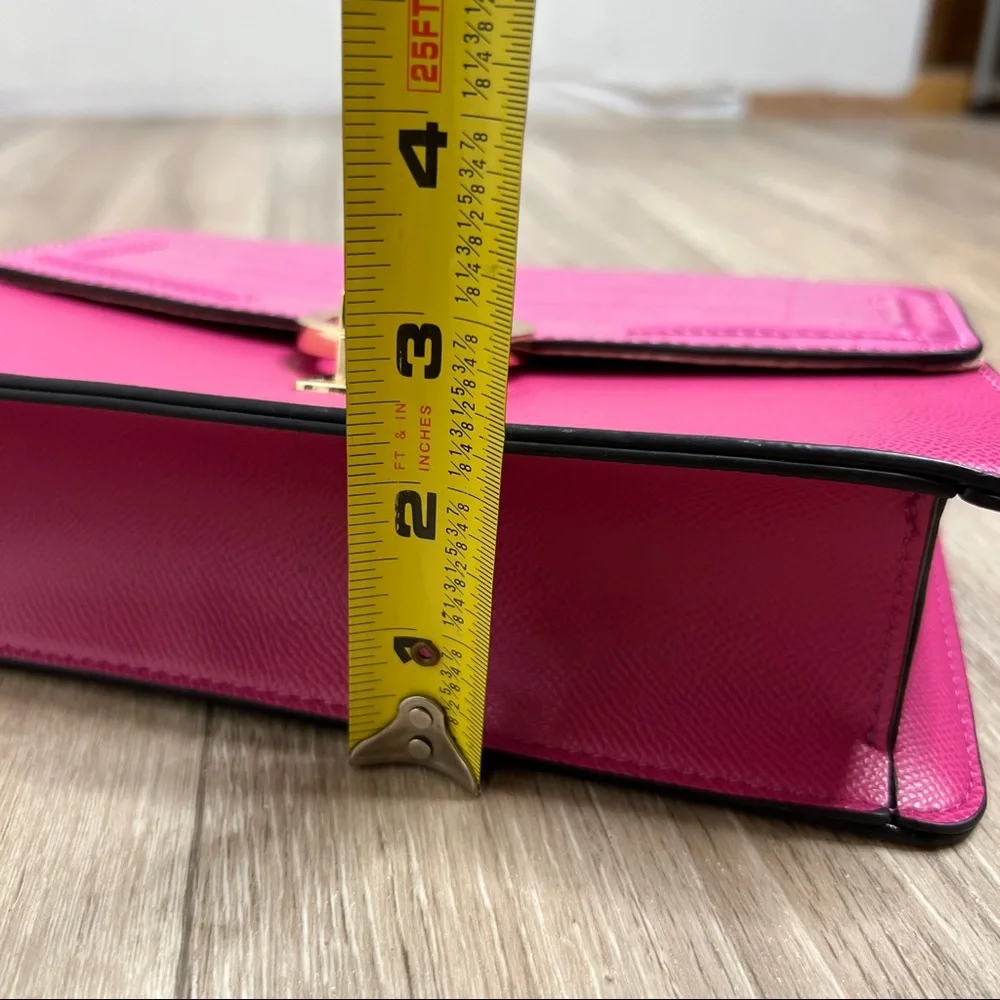 ALDO Wendamare Fuchsia Pink Chain Crossbody Shoulder Bag NWT